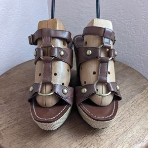 Boutique 9 brown leather size 7